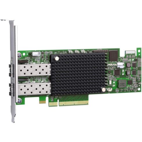 Dell Emulex LPe16002 16Gb 2-Port FC Host Bus Adapter + 2x 16Gb SW SFP+ Low Profile