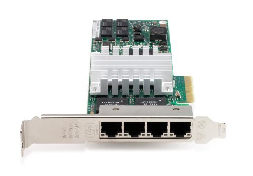 HP NC364T PCIe 4-port Gigabit Server Adapter Full Profile