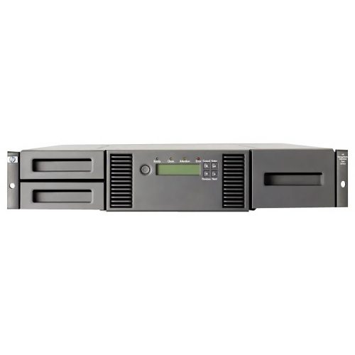 HP MSL2024 LTO-6 FC Tape Library w/Rails