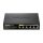 D-LINK Switch 5x100Mbps (4xPOE) Fémházas Asztali, DES-1005P/E