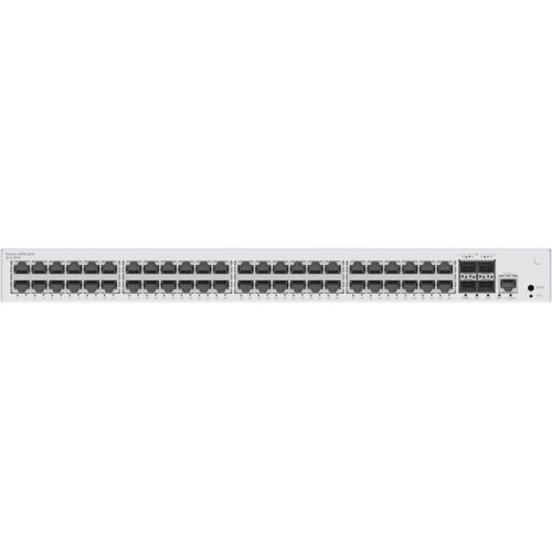 Huawei eKit Switch 48x1000Mbps (380W POE+) + 4x1GE (SFP) + 1konzol port, iStack, Layer2+ managed, Rackes - S310-48P4S