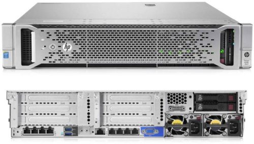 HPE ProLiant DL380 Gen9 8SFF 2x E5-2670v3 128GB (4x32GB) 4.8TB SSD P440ar/2GB 533FLR-T 2x800W 5y Svr