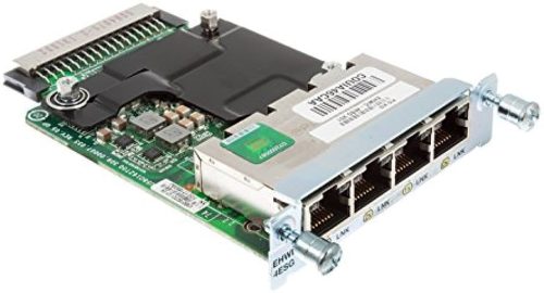 Cisco EHWIC-4ESG 4-Port Gigabit Ethernet Enhanced High-Speed WAN Interface Card