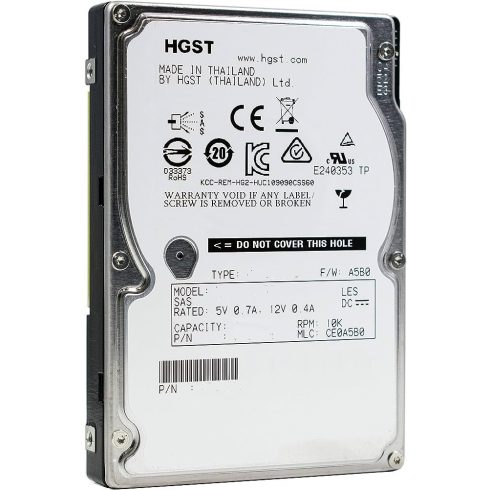 Hitachi HGST 600GB 10K SAS 6Gbps SFF 2.5" Hard Drive