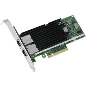   Intel X540-T2 10Gbe Dual Port PCIe RJ45 Base-T High Profile Network Card